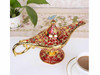 A grand 33 cm decorative copper-colored magic Aladdin lamp made from durable zinc alloy.