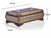 Exclusive Khatam Tissue Holder Boutique Fine Craftsmanship Detail
