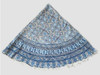 Luxury Artisan Blue Pattern textile block Premium Design Showcase
