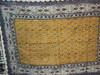 Handcrafted Artisan Yellow Pattern Tapestry block Lifestyle Visual
