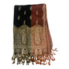 Luxury Hand Loomed Yak Wool Shawl/Scarf , Pashmina shawl Premium Design Showcase