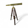 wooden-tripod-brass-telescope-maritime