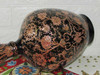Artisan Artisan Engraved Copper Black Vase High-Resolution Product Shot