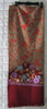 Handcrafted Red floral pattern embroidered shawl , handmade kashmiri shawl Lifestyle Visual