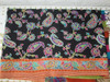 Exclusive Black pattern ghalamkari pattern  Embroidered  Shawl , handmade kashmiri shawl Fine Craftsmanship Detail