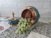Luxury Turquoise Copper Candy Bowl Premium Design Showcase