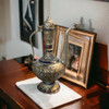 Exclusive Artisan Stunning Engraved Pitcher Silver Fine Craftsmanship Detail