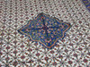 Handcrafted Uae Rectangular Tapestry Floral Bedspread Lifestyle Visual