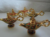 6x4 cm miniature Aladdin's lamp in assorted colors by Craftihouse, the ultimate small cultural gift to remember your UAE travels.