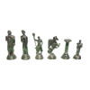 Premium Chess Set with Metal Figures , birthday gift 25x25 cm , valentine gift Handcrafted Craftsmanship