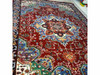 Stunning Boho Style Handmade Kilim Machine Made 150x100cm Red Pattern Kilim | Sophisticated Middle Eastern Art & Home Anchor - Luxury Handcrafted Art Craftihouse Dubai