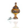 Artisan stunning hand painted Pedestal – Luxury Handcrafted Gift