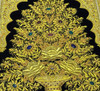 Handcrafted handmade jewel carpet , stunning handmade carpet , wall hanging , 3x5 FT Lifestyle Visual