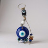 Exclusive Turkish Evil Eye Keychain Fine Craftsmanship Detail