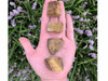 Exclusive 2 Pcs Tiger Eye Raw Crystals Fine Craftsmanship Detail