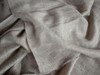 Luxury Pure Pashmina/Cashmere Scarf/Wrap, Natural Zati (Beige) Handwoven on Hand loom in Kashmir, Luxury, Super Soft, Light Weave Premium Design Showcase