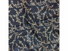 Artisan Dark Blue  Embroidered Sozni Pure Pashmina Shawl High-Resolution Product Shot