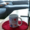 Handcrafted I Love Ceramic Burj Boutique Coffee Mug Lifestyle Visual