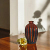 Exclusive Handcrafted Stunning Handmade Clay Flower Vase Fine Craftsmanship Detail
