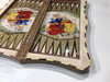Exclusive Leyla and Majnoon Pattern Backgammon Set Fine Craftsmanship Detail