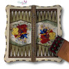 Luxury Leyla and Majnoon Pattern Backgammon Set Premium Design Showcase