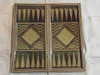 Handcrafted handmade backgammon , Khatam  Inlaid Chessboard, Vintage Games Board / Box, Folding Backgammon Board Lifestyle Visual