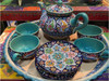 Exclusive Handcrafted tea set Fine Craftsmanship Detail