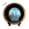 Handcrafted Plate Plate Gold Plated Plate Lifestyle Visual