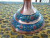 Exclusive Artisan hand painted copper Sangab Fine Craftsmanship Detail