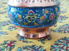 Exclusive Copper Cup Holder Engraved Fine Craftsmanship Detail