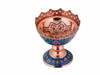 Luxury Artisan hand painted copper bowl Premium Design Showcase
