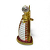 Artisan Burj Alarab Perfume , Assorted Color Perfume oil in Burj Alarab Metal statue Professional Design Shot