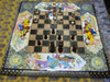 Luxury Handmade  Backgammon with chips and dice Premium Design Showcase