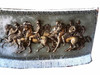 Handmade Carpet 110x60 Cm Without Frame Embossed Horse And Soldier Carpet | High-end Boutique Souvenir | Crafted In Dubai - Luxury Handcrafted Art Craftihouse Dubai