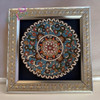Handcrafted Ceramic Plate . Pottery Handicrafts Lifestyle Visual