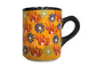 Orange Color Turkish Mugs Luxury Ceramic Mug | Premium Handcrafted Gift - Luxury Handcrafted Art Craftihouse Dubai