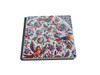 The printed ceramic coaster, displayed to showcase its high-quality finish and decorative appeal.
