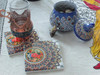 Flower Tea Coaster Rose | Luxury Heritage Gift & Cultural Souvenir - Luxury Handcrafted Art Craftihouse Dubai