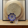 Handcrafted 16Cm Minakari Copper Plate Lifestyle Visual