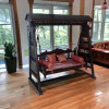 Exclusive Handmade Solid Wooden Handmade Swing Jhoola Wooden Swing Fine Craftsmanship Detail