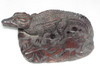 Exclusive Handmade Crocodile sculpture , Fish Bone sculpture , Thailand handicraft Fine Craftsmanship Detail