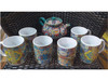 Handcrafted Tea Serving Set Set Luxury Ceramic Mug Lifestyle Visual