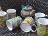 Artisan Tea Serving Set Set Luxury Ceramic Mug High-Resolution Product Shot