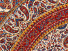 An exclusive Craftihouse artisan textile, designed to bring Persian heritage and oval elegance to dining and coffee tables.