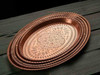 A stunning 36x22.5 cm pure copper serving tray from Craftihouse, ideal for luxury hosting.