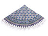 Exclusive Artisan Round Table cloth cotton Fine Craftsmanship Detail