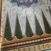 Exclusive Hand painted chess and backgammon set 50x50 cm , handmade backgammon Fine Craftsmanship Detail