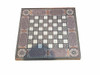 Exclusive NON Handmade Traditional  wooden backgammon include backgammon chips and dice , 50x50 cm draughts game Fine Craftsmanship Detail
