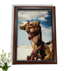 Exclusive Gift from dubai , camel pattern Machine Made carpet  , gift idea , gift from dubai expo2020 Fine Craftsmanship Detail