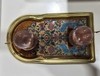2 Person Serving Tea | Sophisticated Boutique Accessory | Crafted In Dubai - Luxury Handcrafted Art Craftihouse Dubai